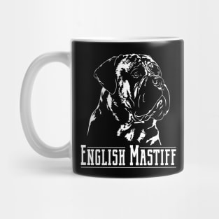 Funny Proud English Mastiff dog portrait Mug